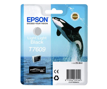 Tusz do drukarki Epson T7609 light light black 25,9ml 12000str.